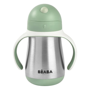 Béaba - Paslanmaz Çelik Alıştırma Bardağı - 250 ml | Sage