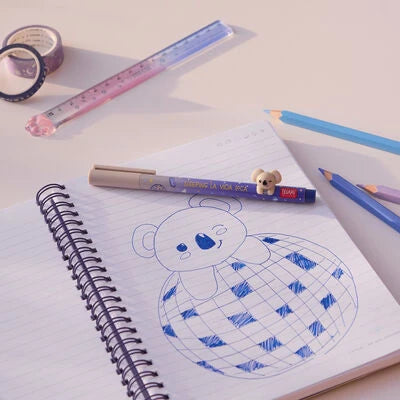 Legami - Stift mit "Sleeping la Vida Loca" Koala Tierfigur - Süße Freunde