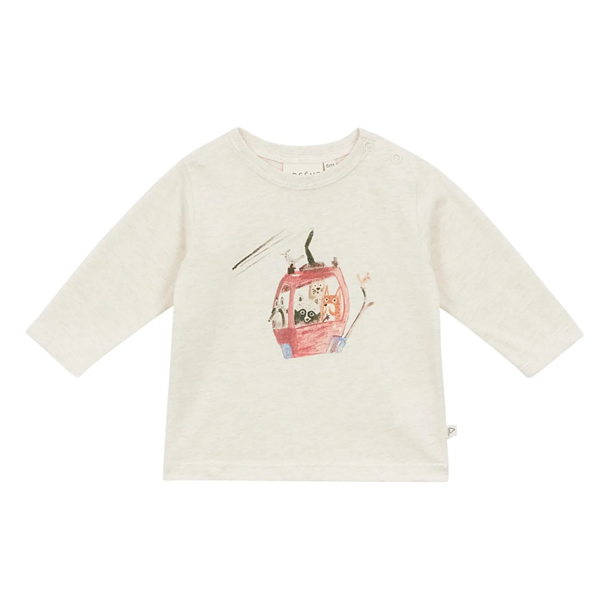 Arsène et Les Pipelettes – Golbert Bio-Baumwoll-T-Shirt | Sand
