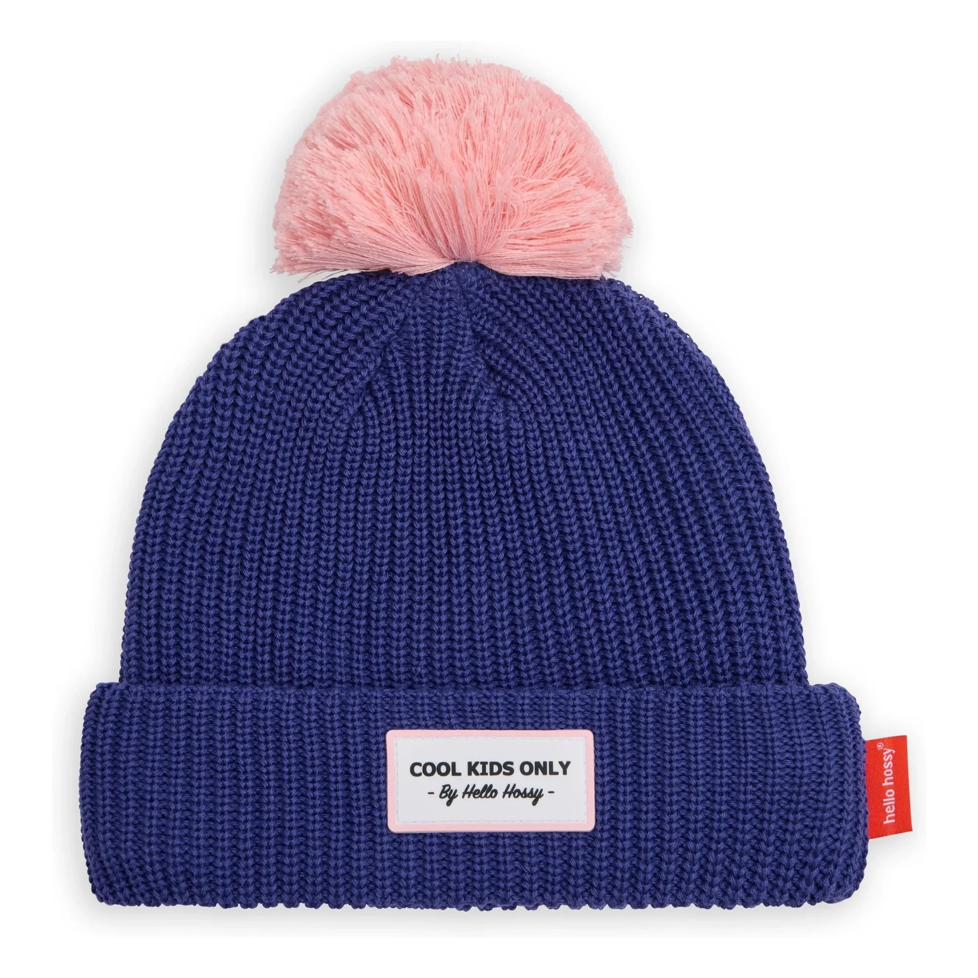 Hello Hossy - Bio-Baumwolle Block Cap | Nachtblau