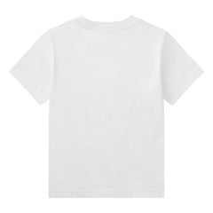 Lacoste - Logo Tişört Organik pamuk | Beyaz