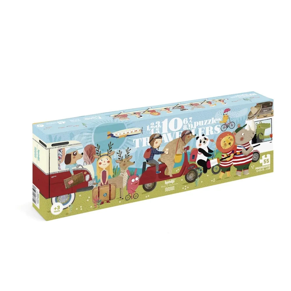 Londji - Puzzle Weltenbummler