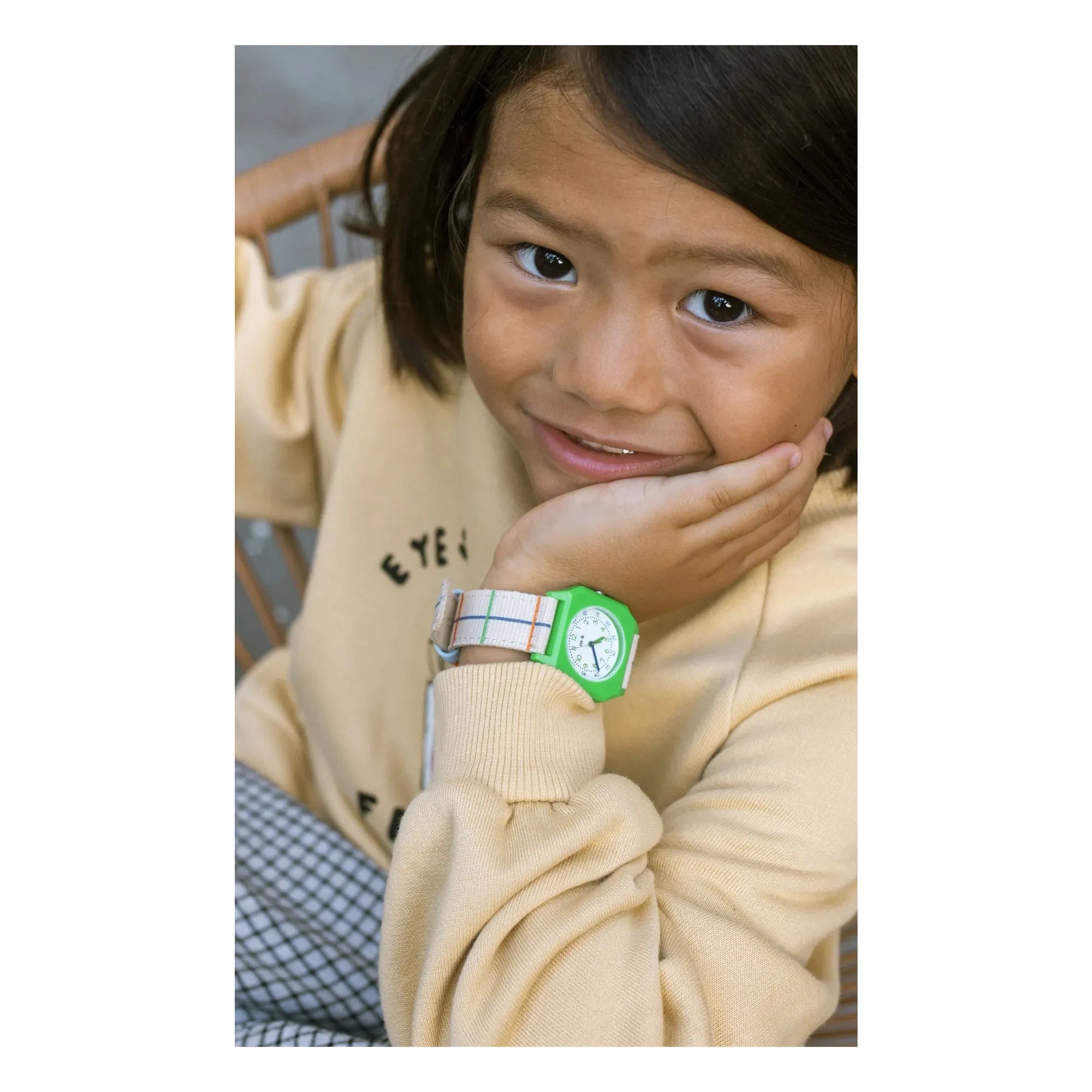 Mini Kyomo - Notebook Watch - Mini Kyomo x Taxi Brousse | Ecru
