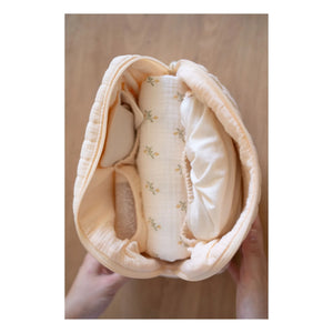 Soft Spot - Organic Cotton Cosmetic Bag | Vanilla