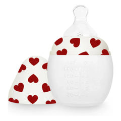 Elhée - Full of Love Medizinisches Silikon-Babyfläschchen und physiologischer Schnuller