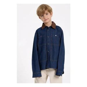 Finger in the nose - Enara Denimhemd | Denim brut