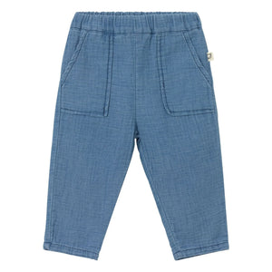Cozmo - Mario Pamuk Gazlı Denim Pantolon | Mavi