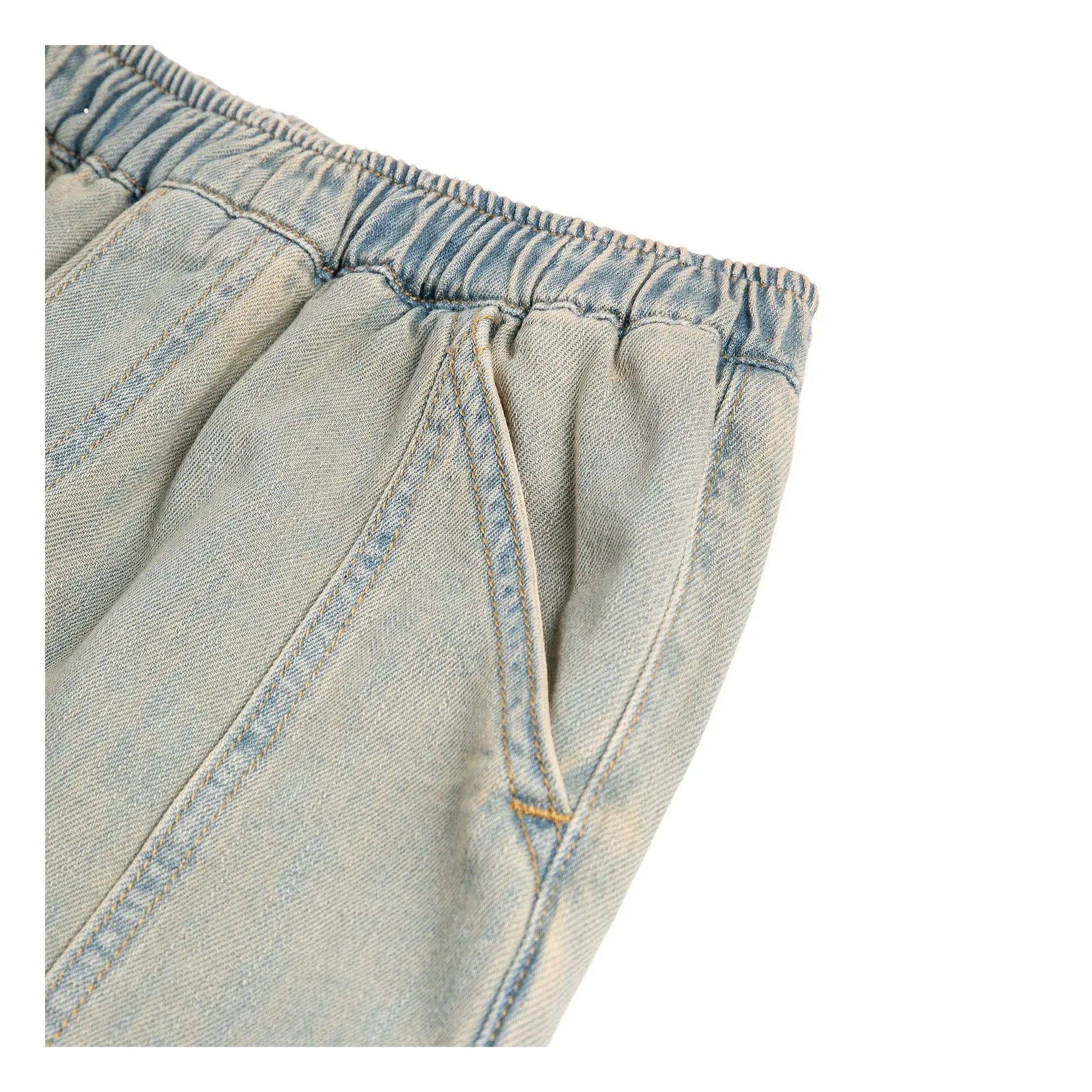 Bobo Choses - BC Jeans aus Bio-Baumwolle, gewaschen | Blau