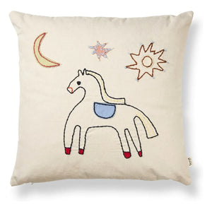 Ferm Living Kids - Naive Horse Yastık