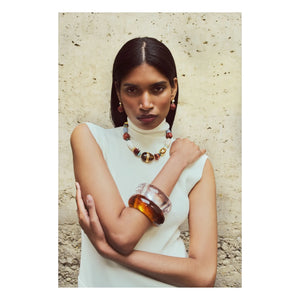 Lizzie Fortunato - Braunes Armband | Braun