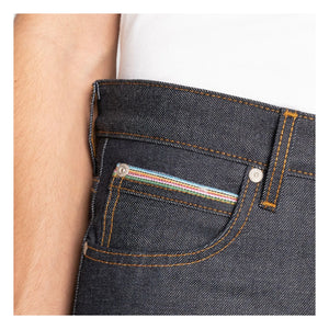 Naked & Famous - Super Guy Dia De Los Muertos Selvedge Kot Pantolon | İndigo