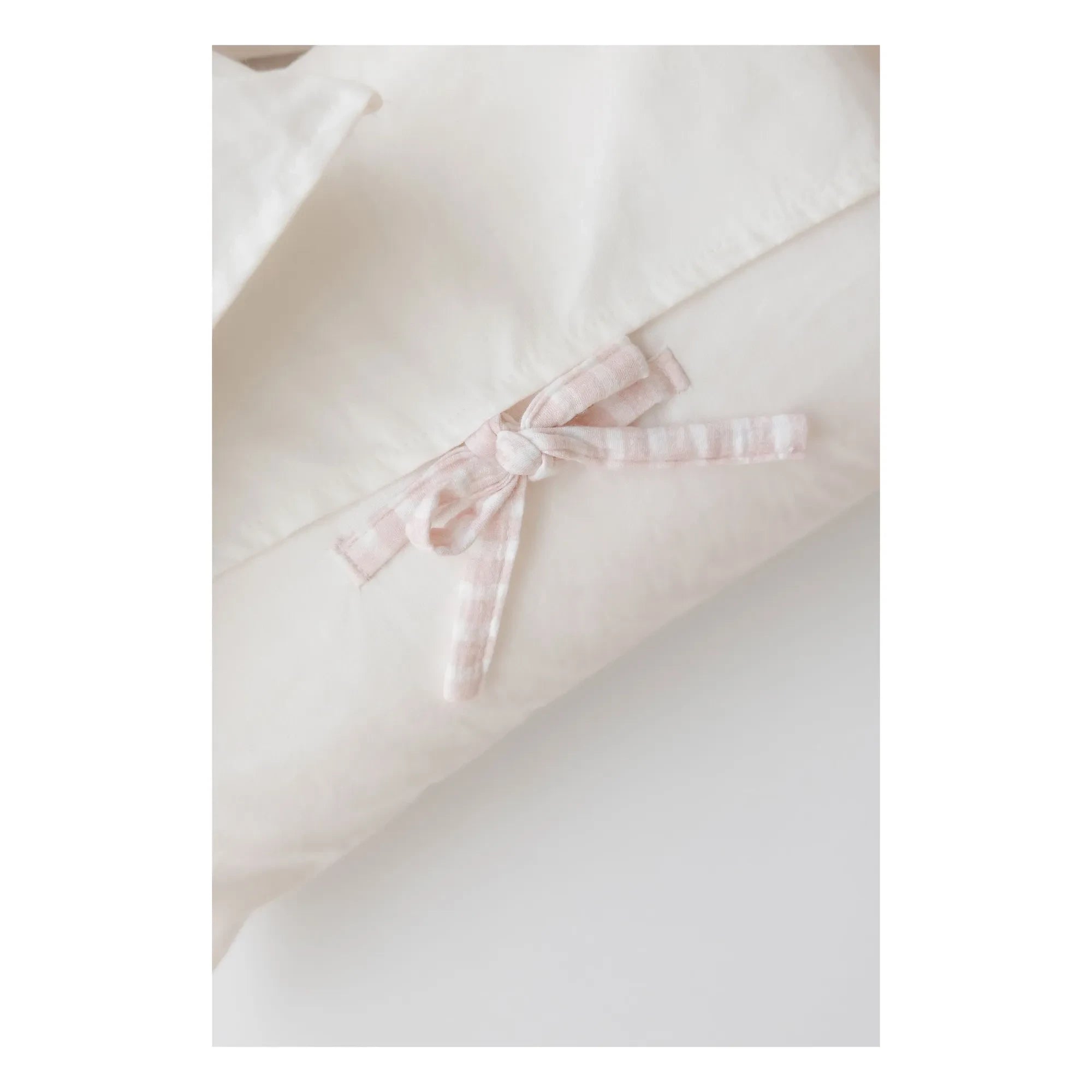 Soft Spot - Bio-Baumwoll-Steppdecke | Blassrosa