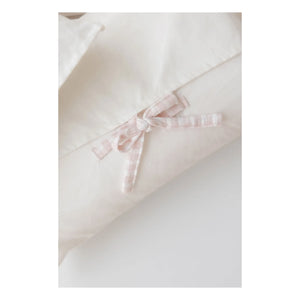 Soft Spot - Bio-Baumwoll-Steppdecke | Blassrosa