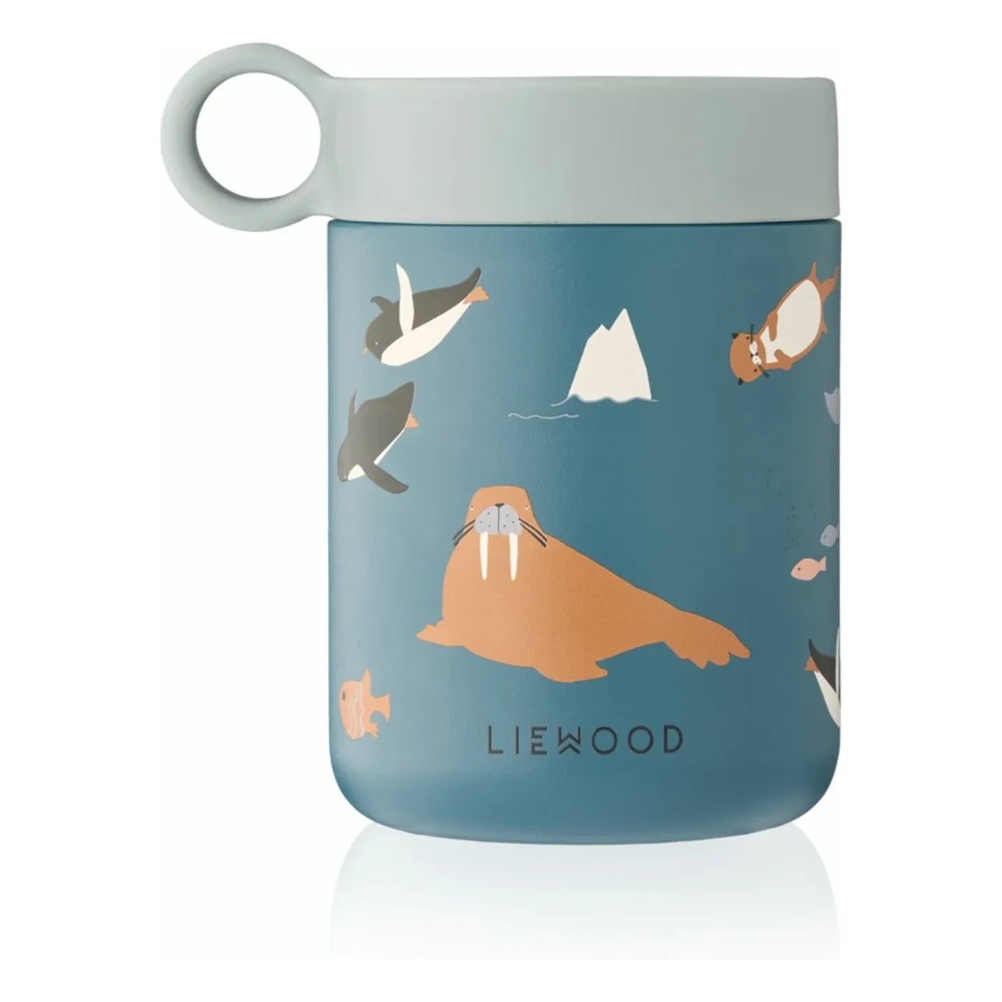 Liewood - Kiani yalıtımlı öğle yemeği kutusu | Arctic Sea/Ocean view