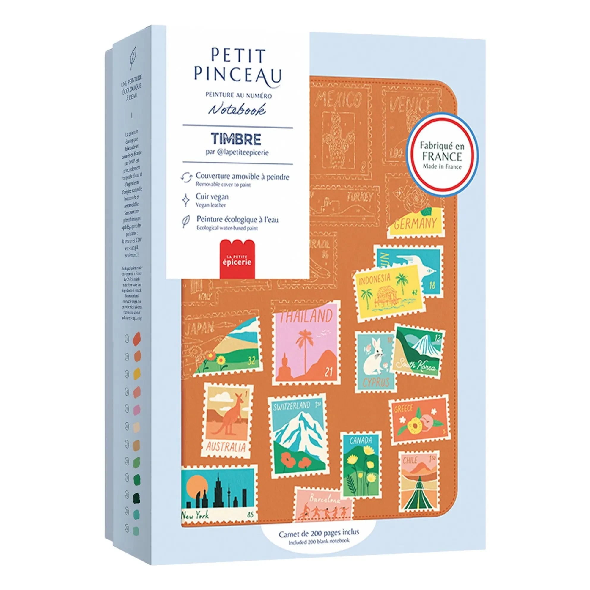 La Petite Épicerie - Boyama defteri - Damga