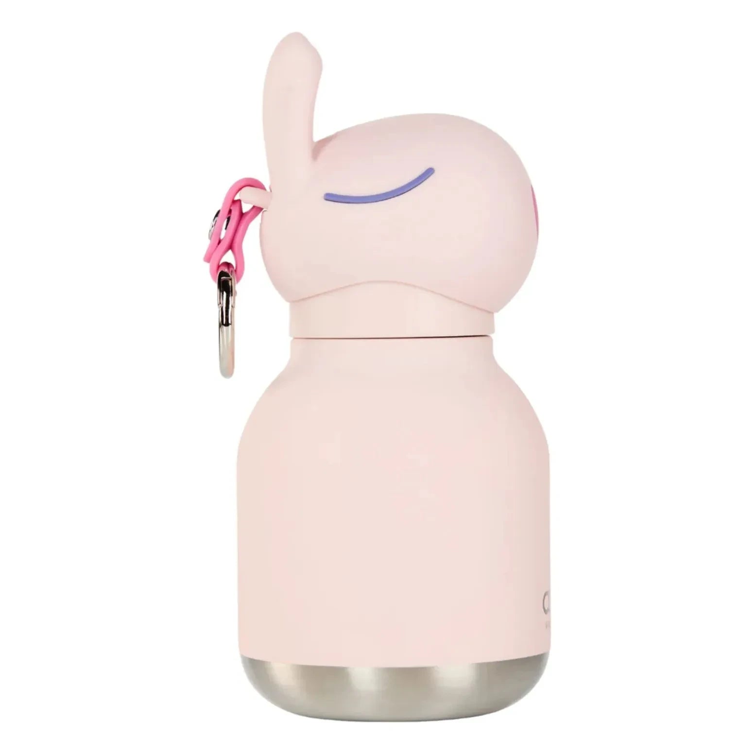 Asobu - Mini-Wasserflasche aus Edelstahl Rabbit | Blassrosa