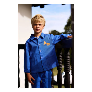 Arsène et Les Pipelettes - AP Twill Ceket | Azure blue