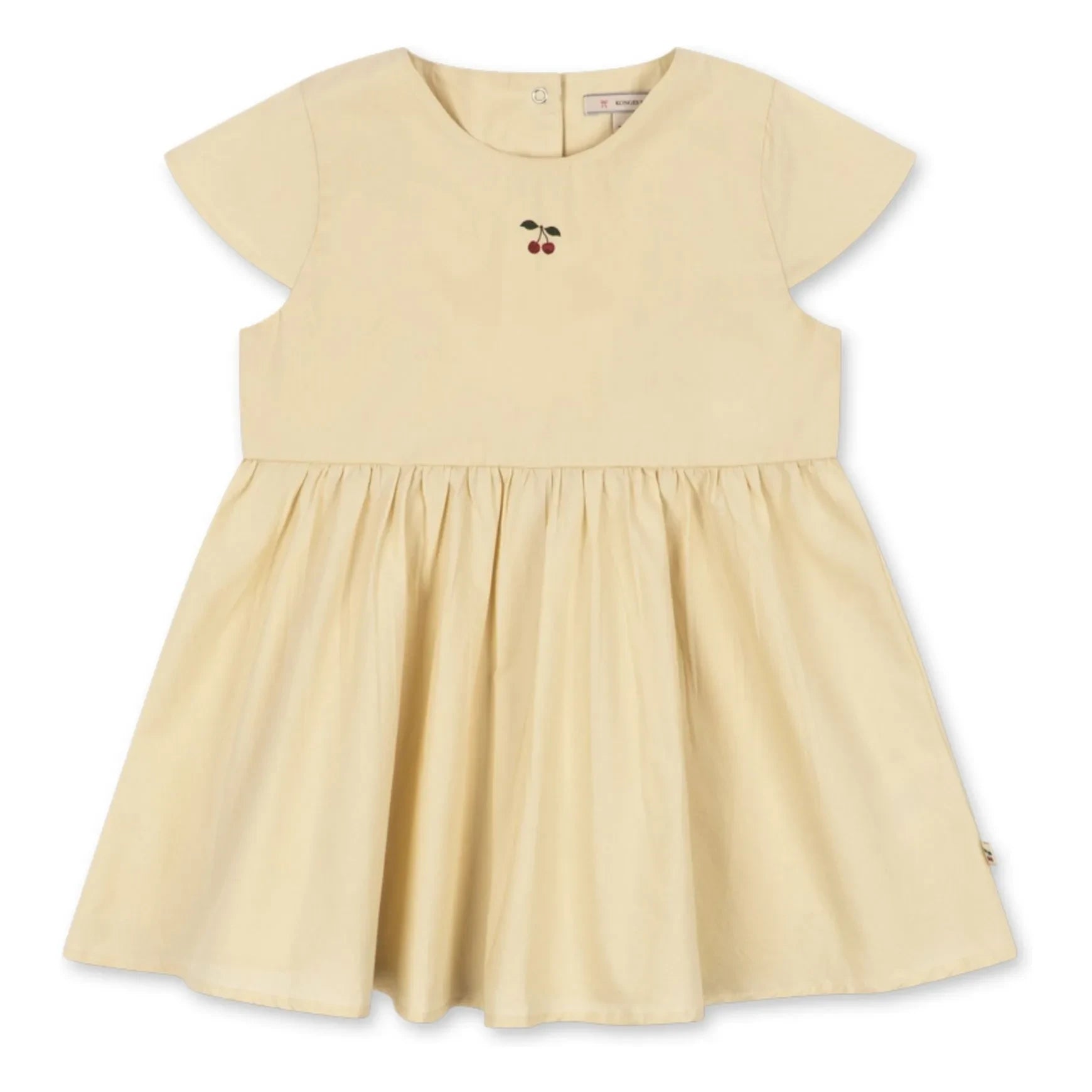 Konges Sløjd - Open-back dress Hearly Organic cotton | Beige