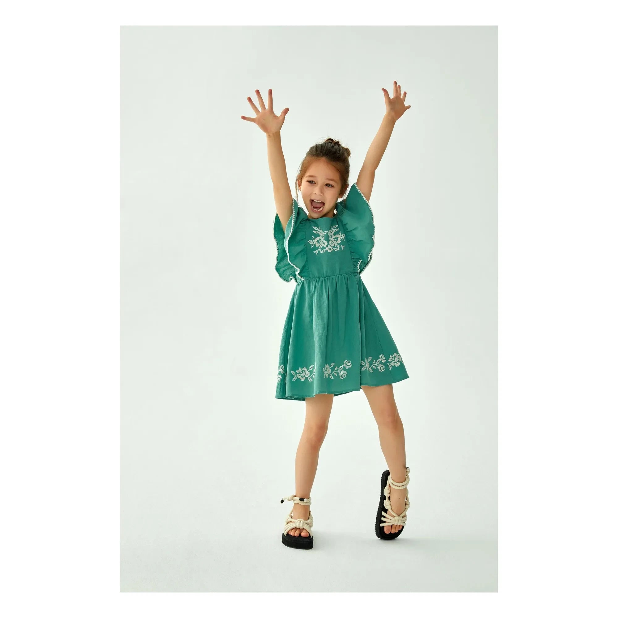 C'era Una Volta – Coco Kleid | Grün