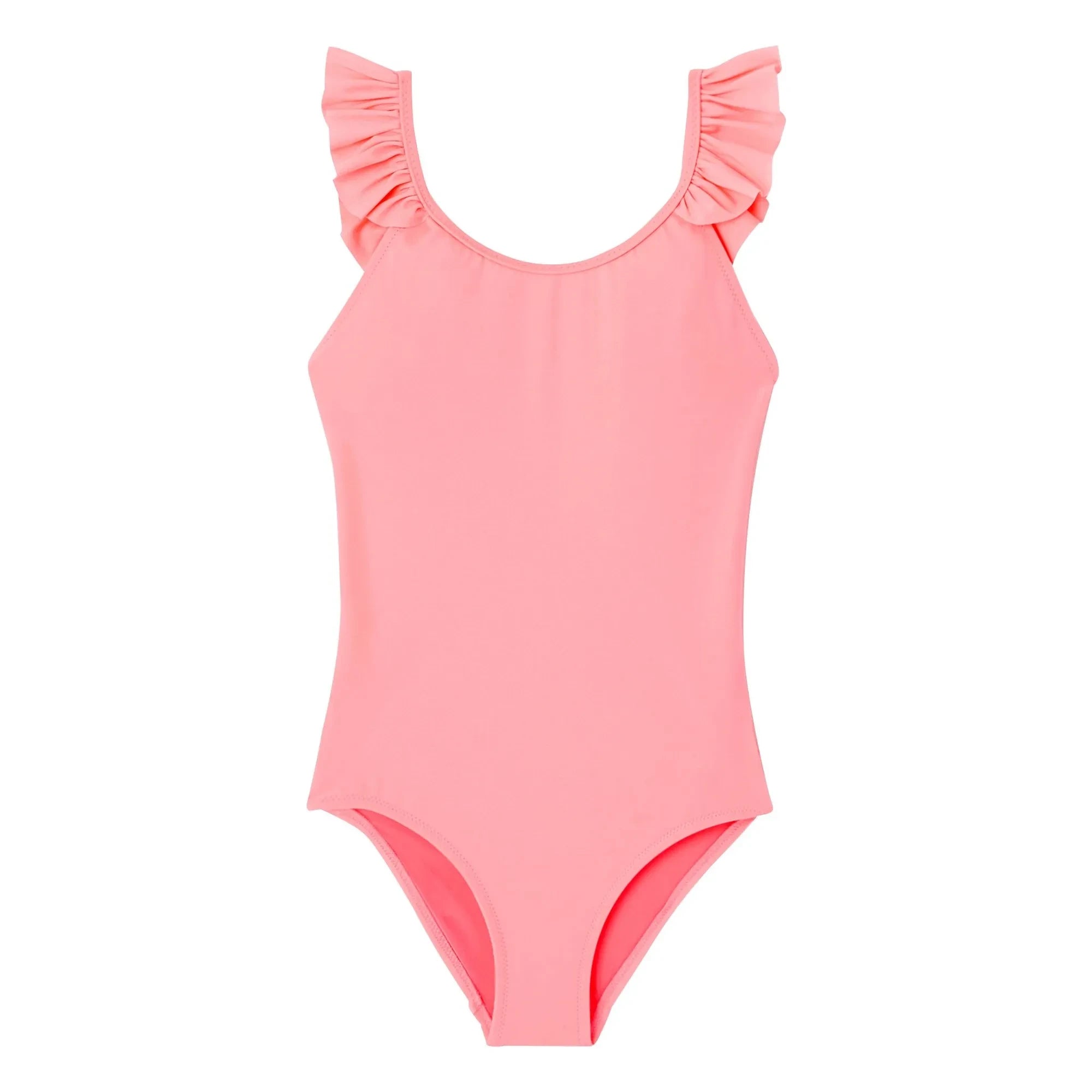 Lison Paris - 1 Piece Swimsuit with UV Protection Made from Recycled Fibers | Coral
