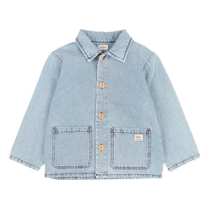 Búho - Demin Soluk Overshirt | Açık Mavi