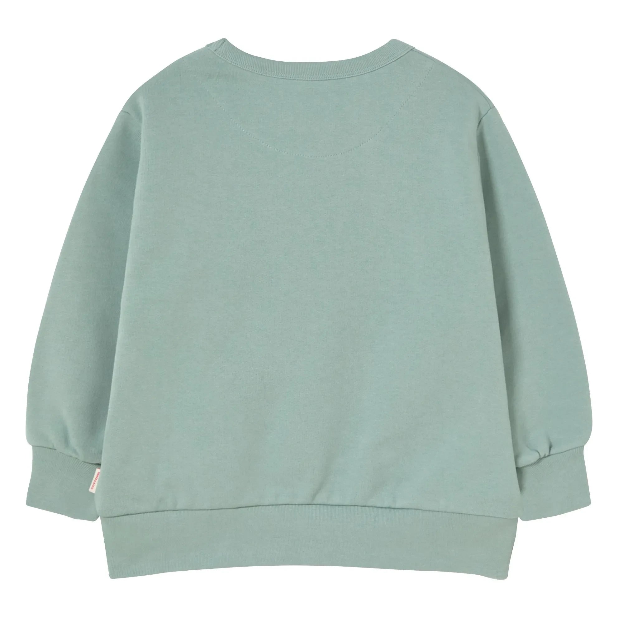 Tinycottons - Swan Sweat Organic Cotton | Gray Blue