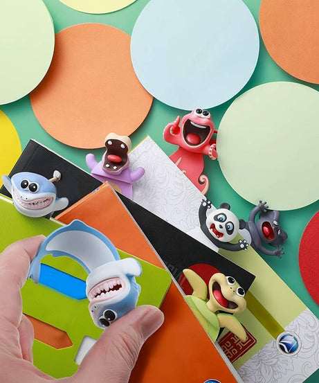 Dinossi - Sevimli Korkunç Kitap Ayracı Ahtapot-Dinossi