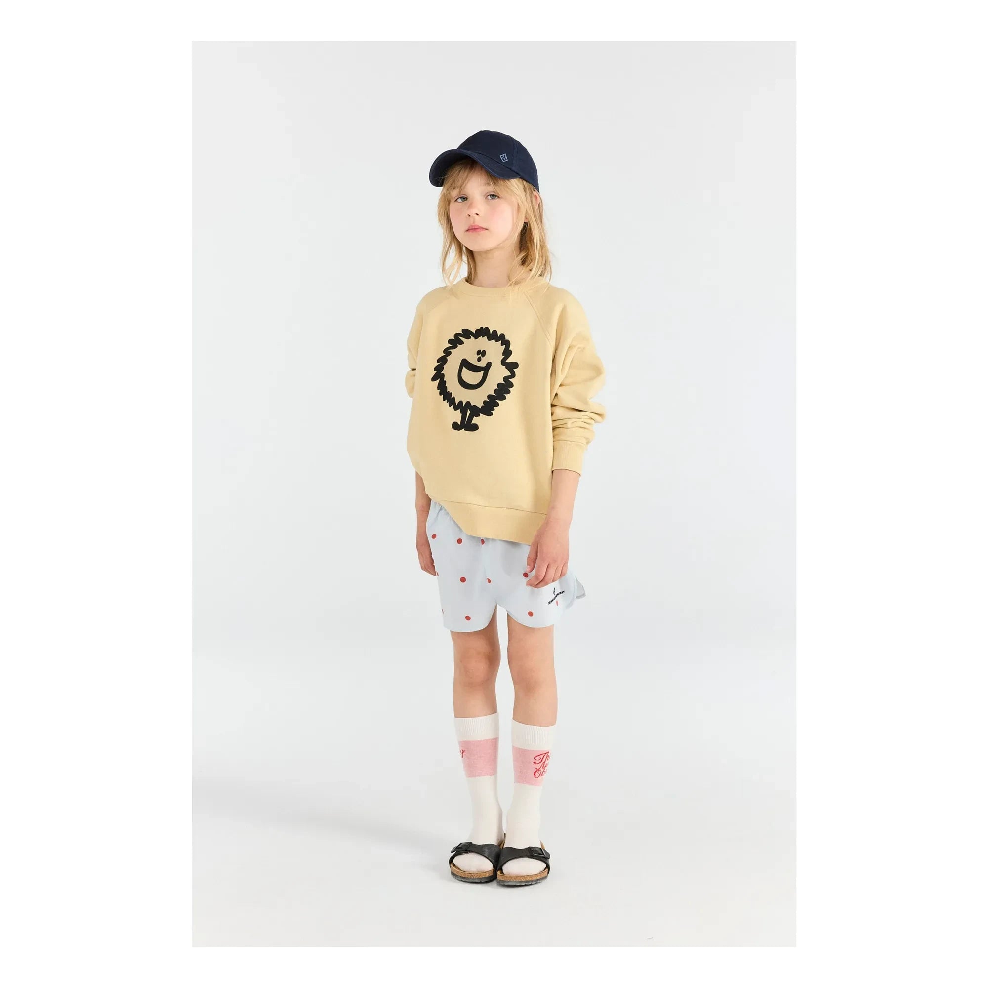 The Animals Observatory - Shark-Sweatshirt | Beige