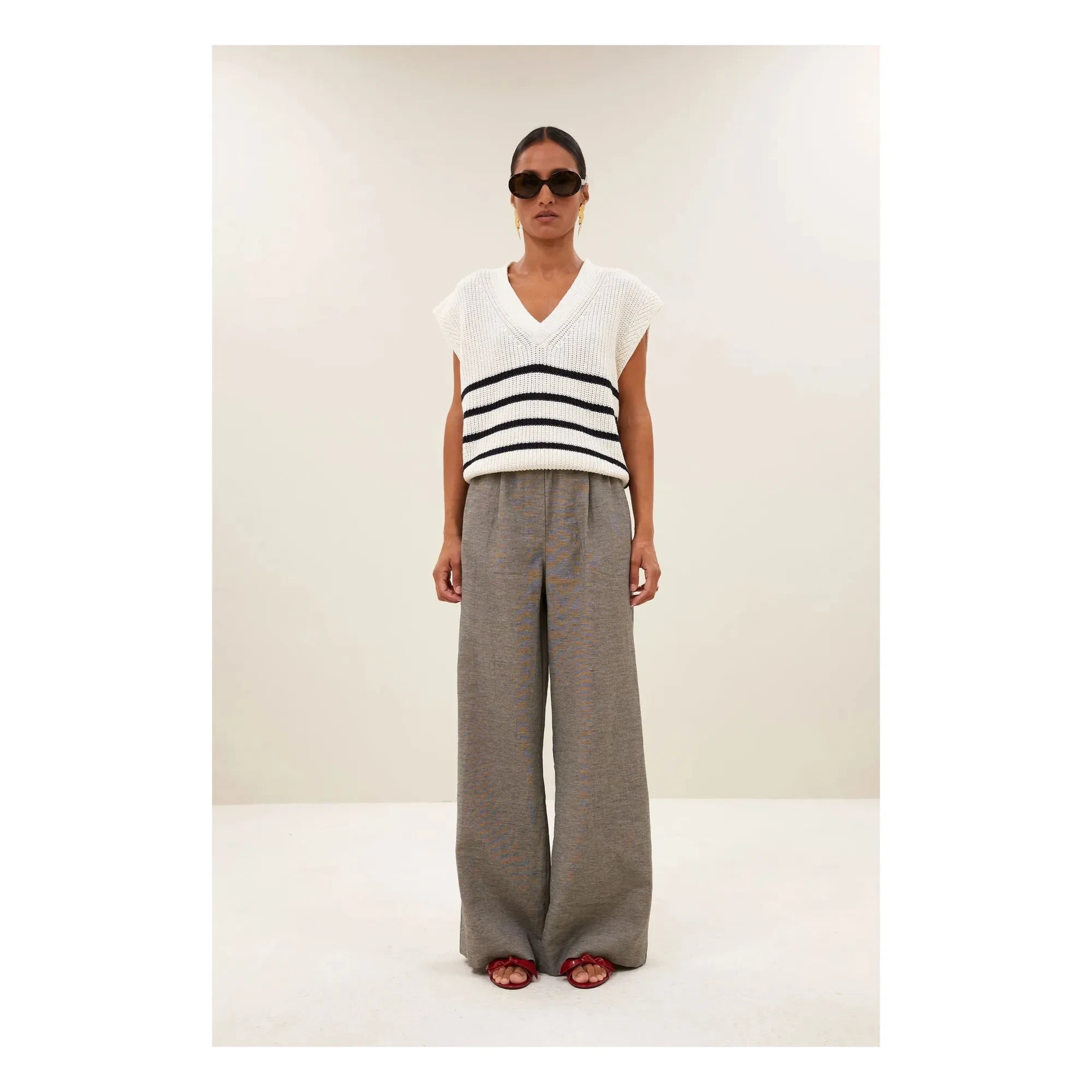By Bar - Lune Spencer Pullover | Weiß