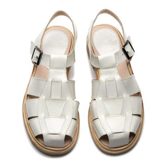 Paraboot - Iberis Parlak Sandaletler | Beyaz
