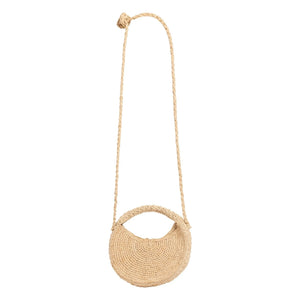 Bonpoint - Loulou Raphia Bag | Natural