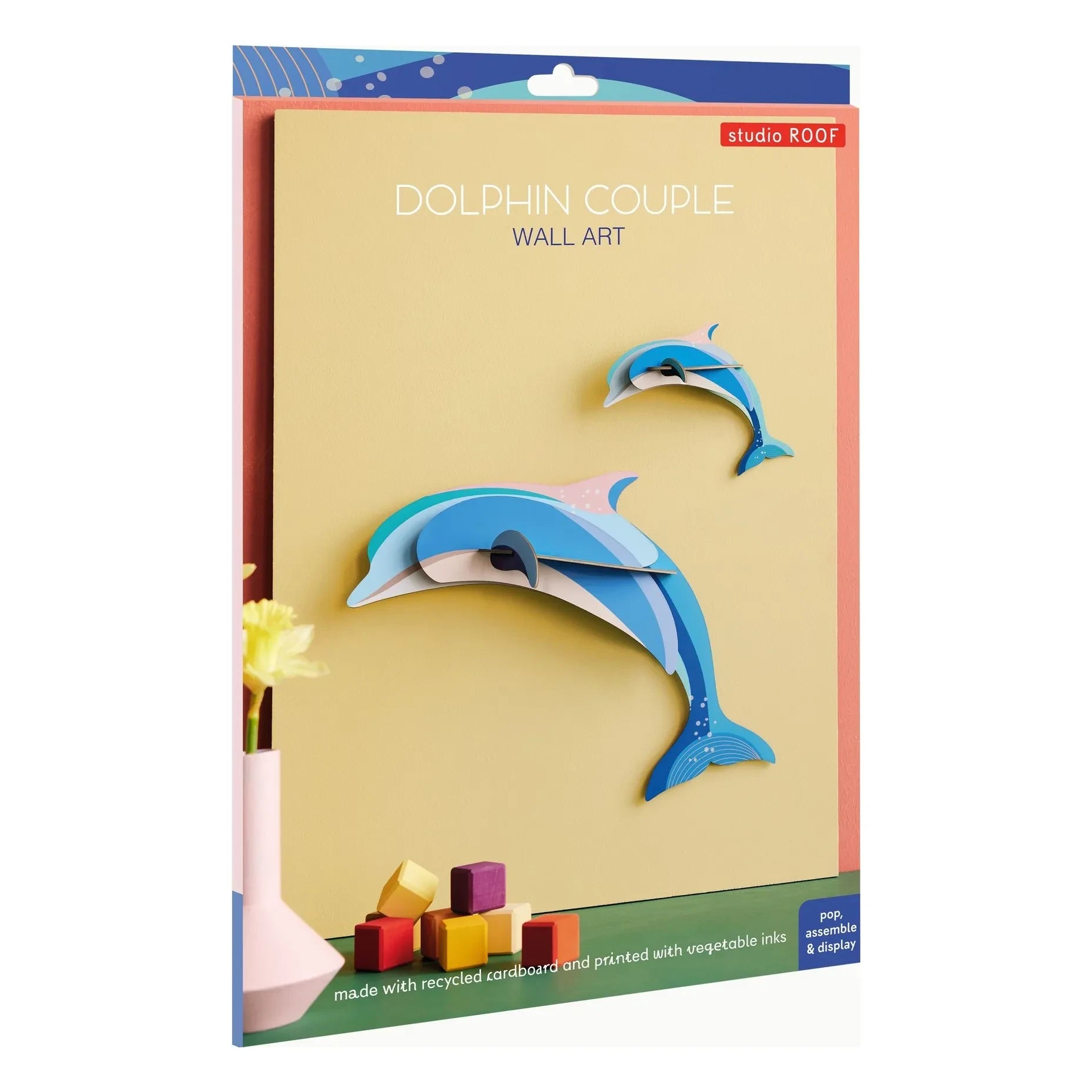 Studio Roof - Yunus Wall Decor - Set of 2 | Light Blue