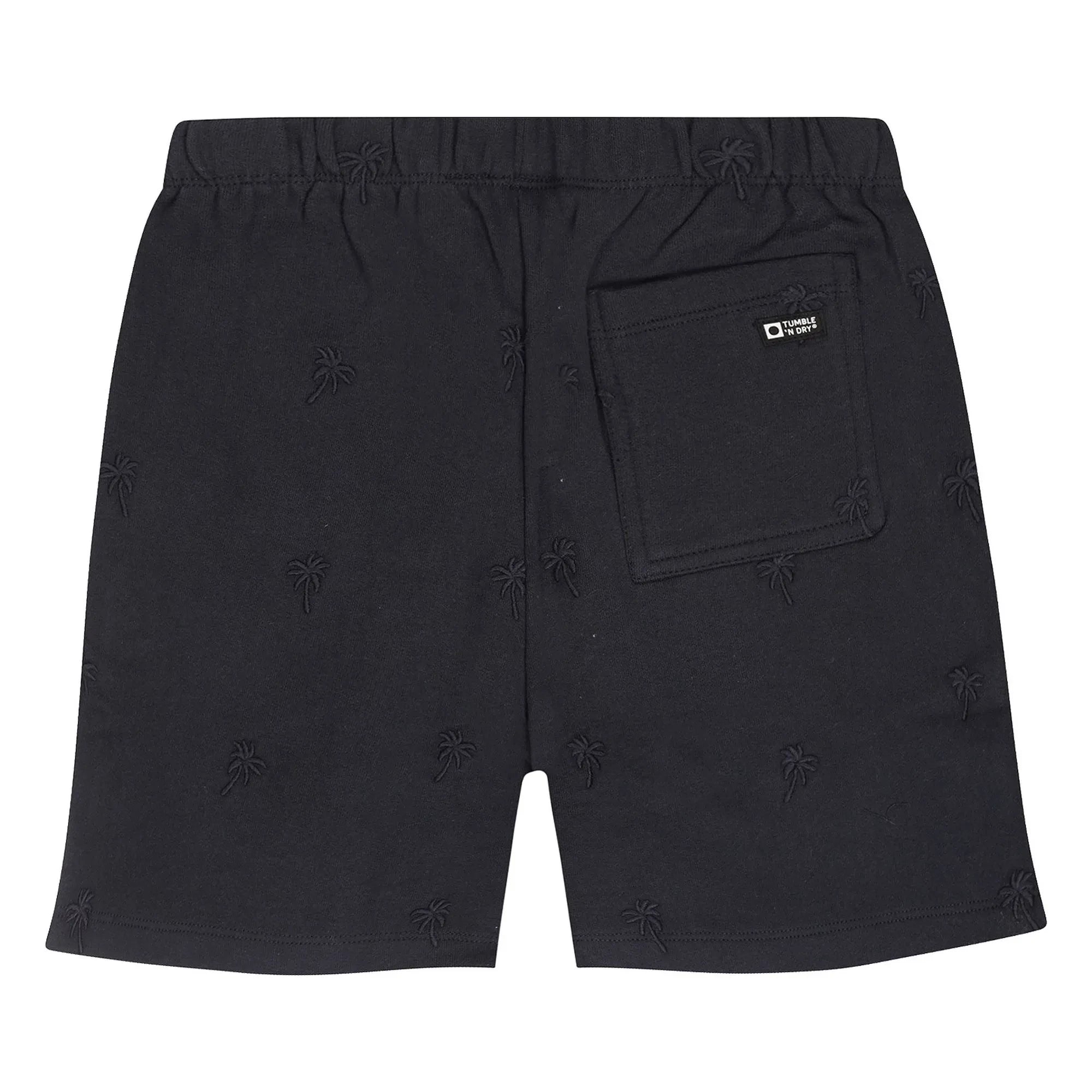 Tumble N'Dry - Polynesia organik pamuk jogger şort | Koyu Mavi