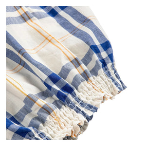 Bobo Choses - Organic cotton plaid top | White