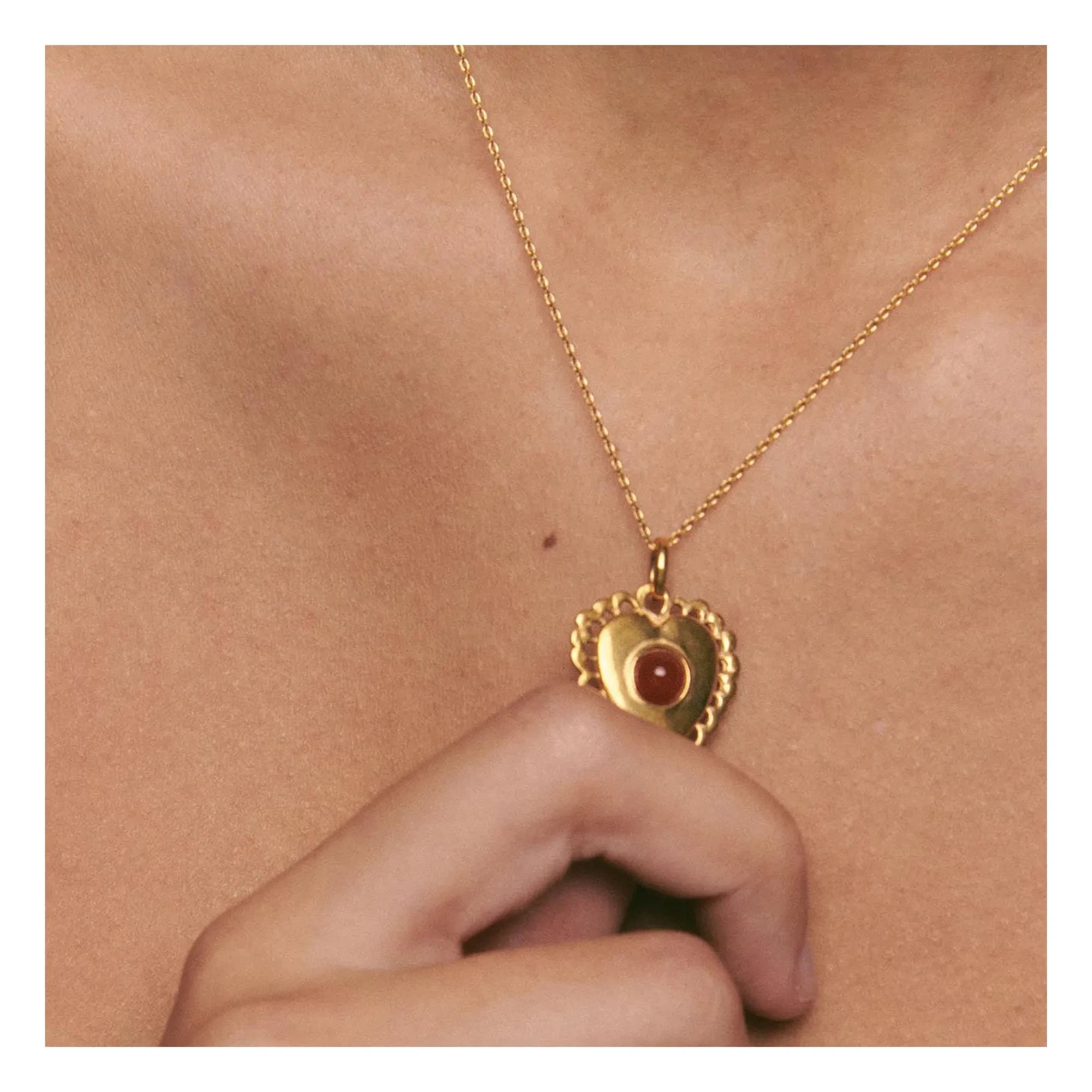 Alhaja - Corazon-Halskette | Gold
