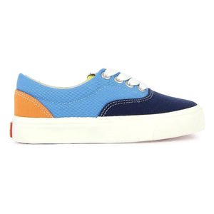 Bonton - Elastic Lace Skate Sneakers | Navy Blue
