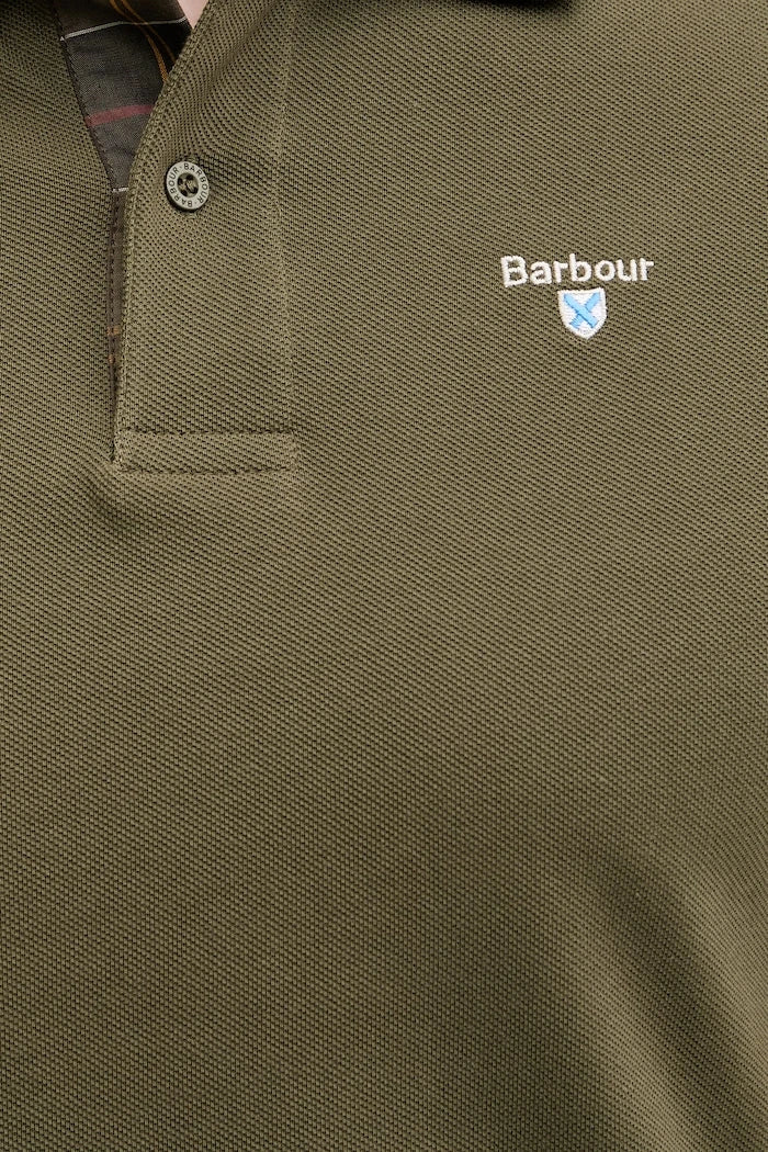 Barbour pamuklu erkek polo yaka tişört