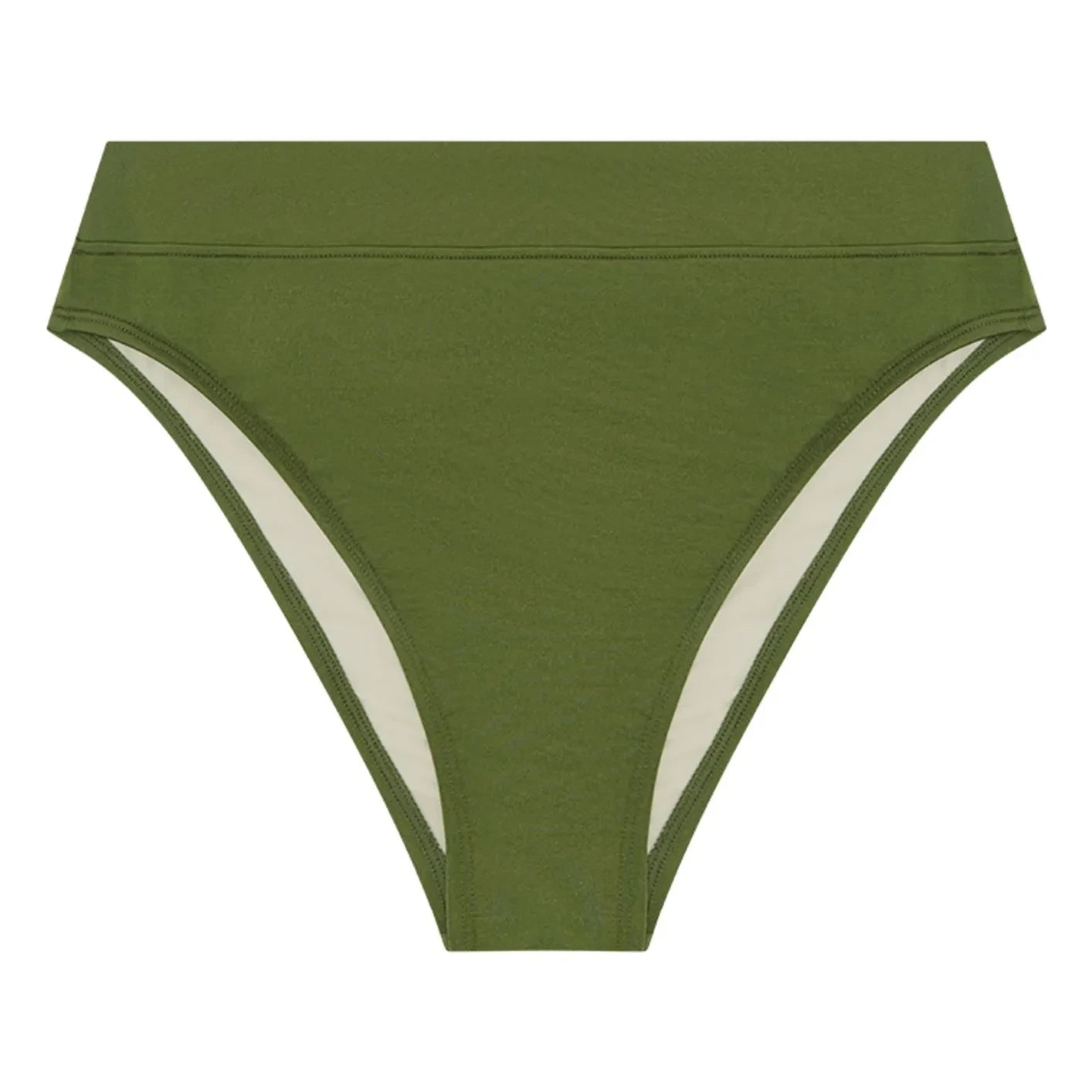 Peony - Olivine Geri Dönüştürülmüş Liflerden Jersey Alt Parça | Olive
