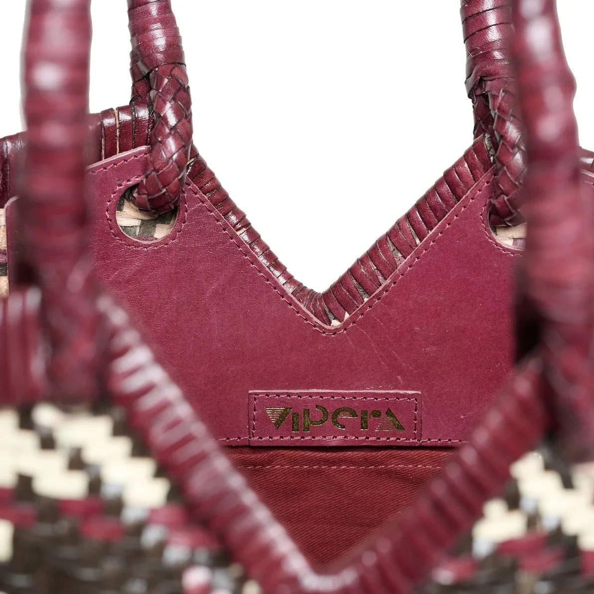 Vipera - Tote Crudelia Patch Deri | Gri