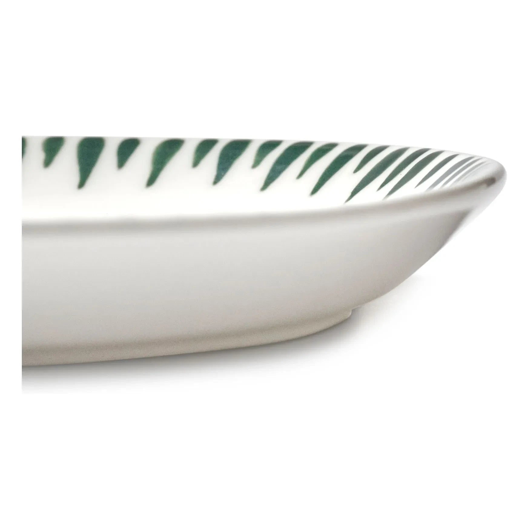 Serax - Baazar oval servis tabağı, Waww La Table - 2'li Set | Yeşil