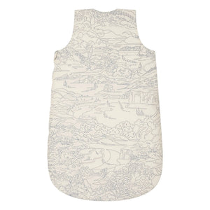 Bonpoint - Joujou Paysage Schlafsack aus Bio-Baumwolle | Ecru
