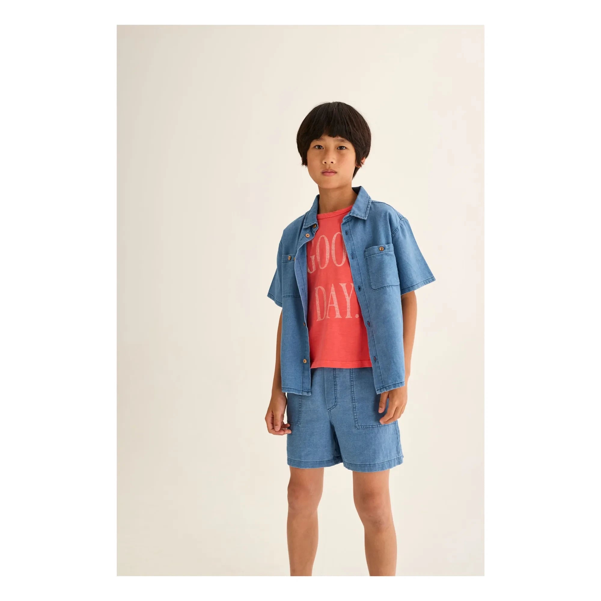 Cozmo - Denim Wolf Bermuda şort | Mavi