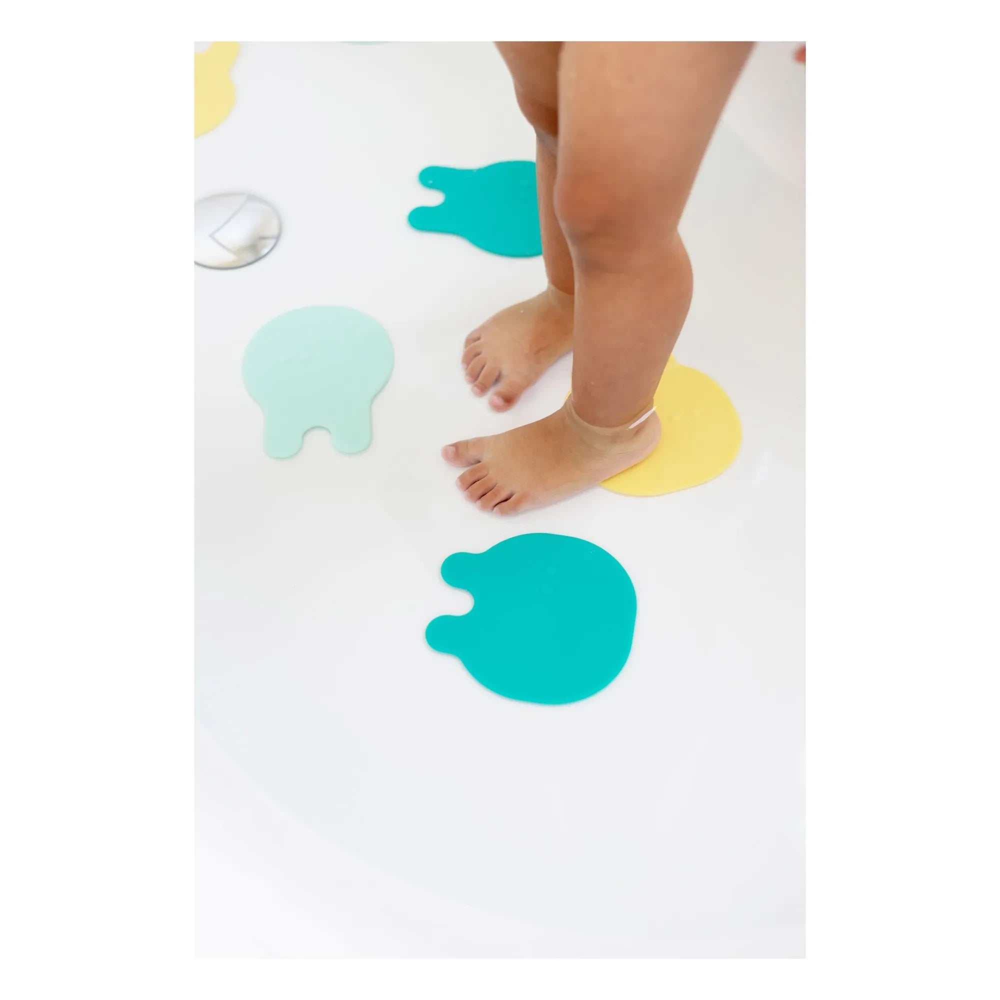 Quut - Grippi banyo paspasları - 8'li Set | Sarı