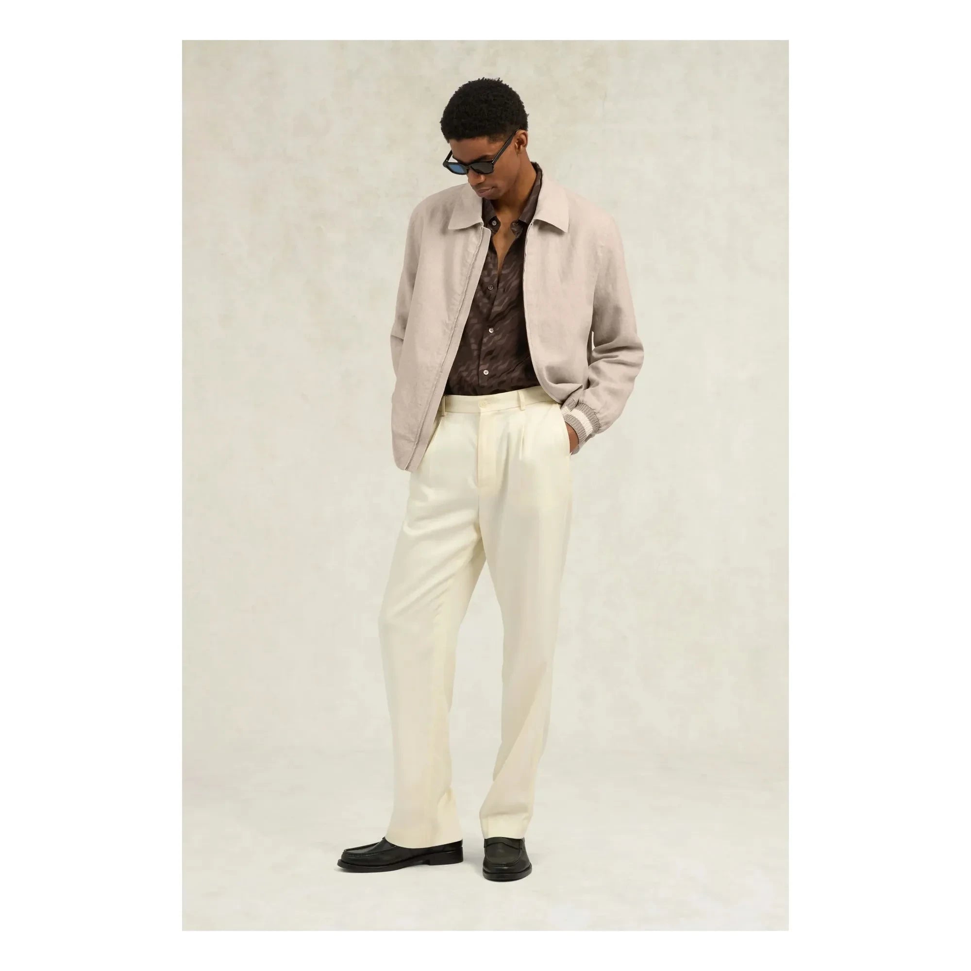 Ché Studios - Leinenjacke Benito | Beige