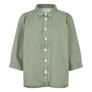 Lollys Laundry - Bono Cotton Shirt | Khaki