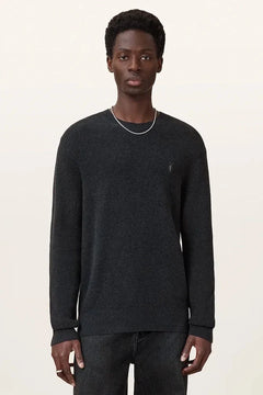 AllSaints erkek yün karışımlı kazak