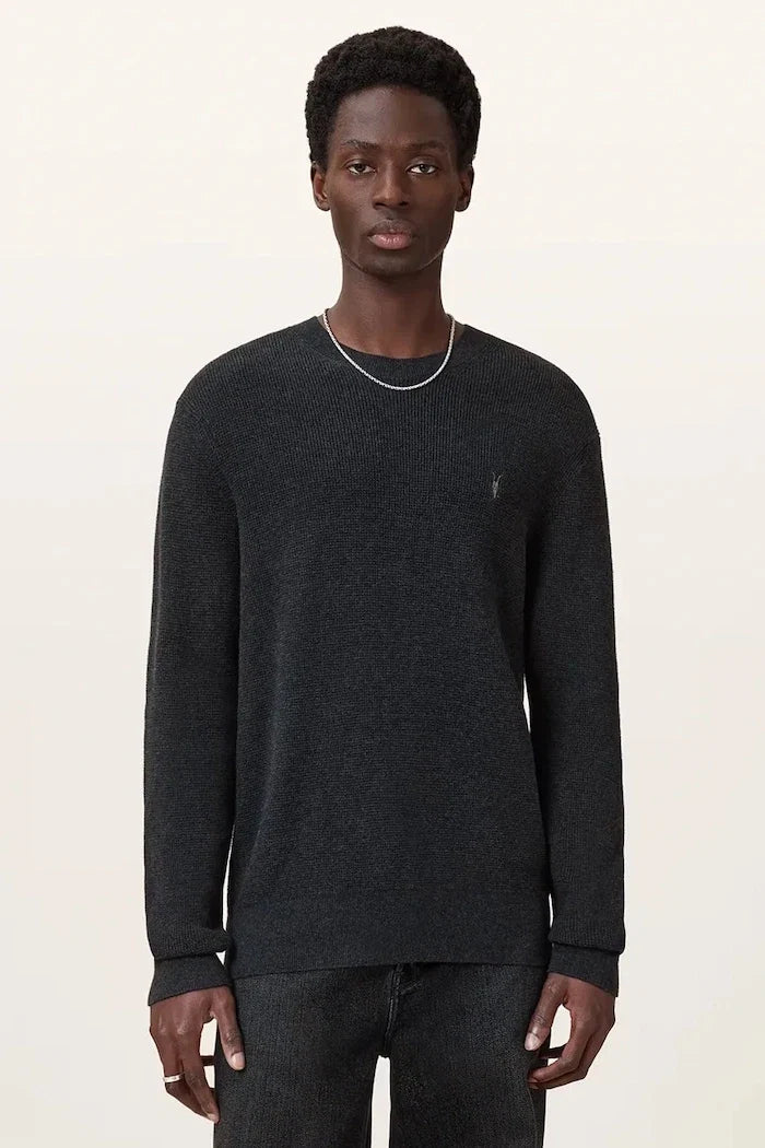 AllSaints erkek yün karışımlı kazak