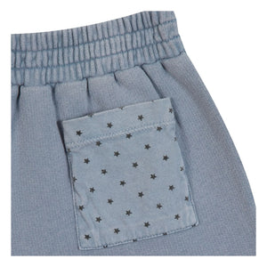Bonton - Lolo Garm Star Pocket-Detail Shorts | Gray Blue