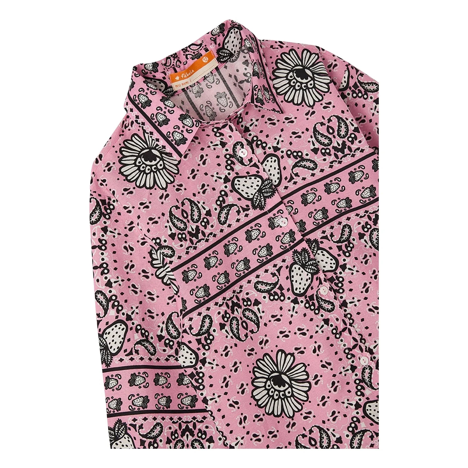 Fabula - Rosa Bandana Hemd