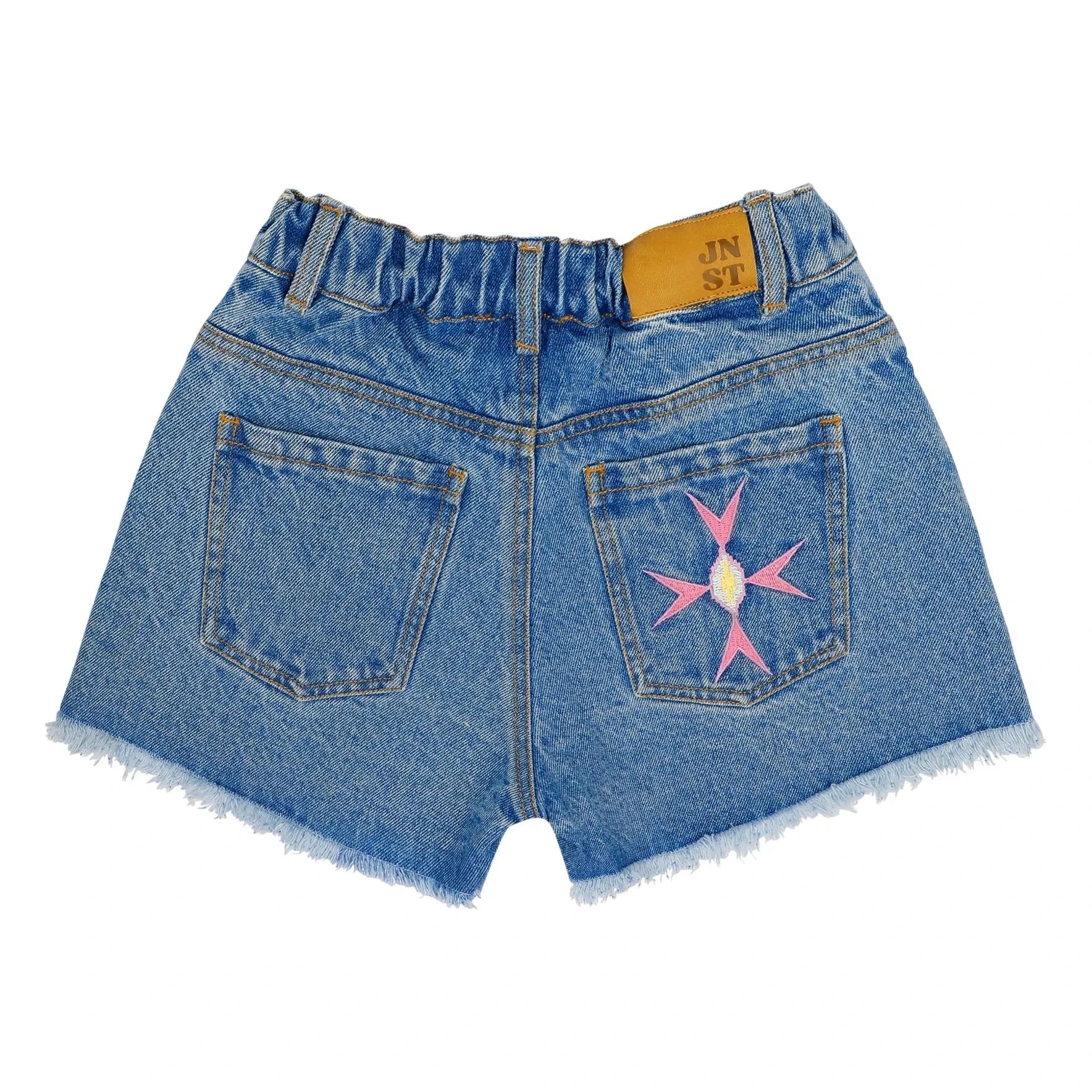 Jenest - Lilou Organik Pamuk Denim Şort | Mavi